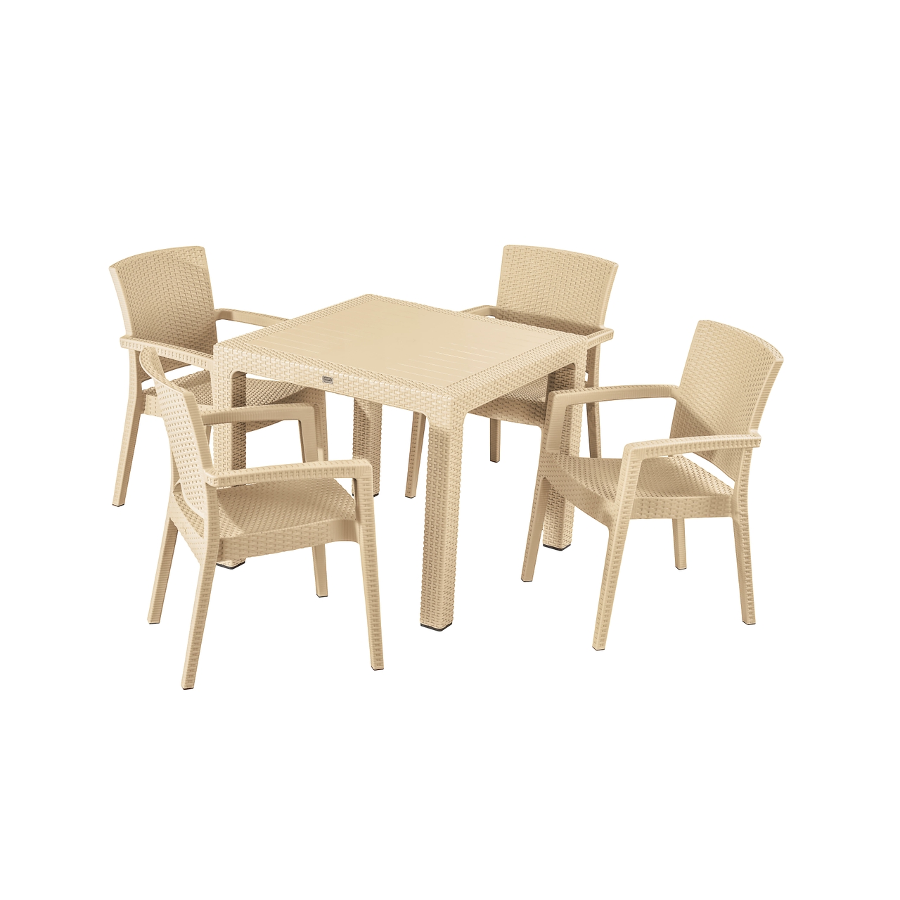 RATTAN 90 X 90 4LÜ MASA TAKIMI (7)